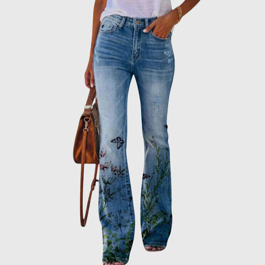 FRIDA | Broek met bloemenprint