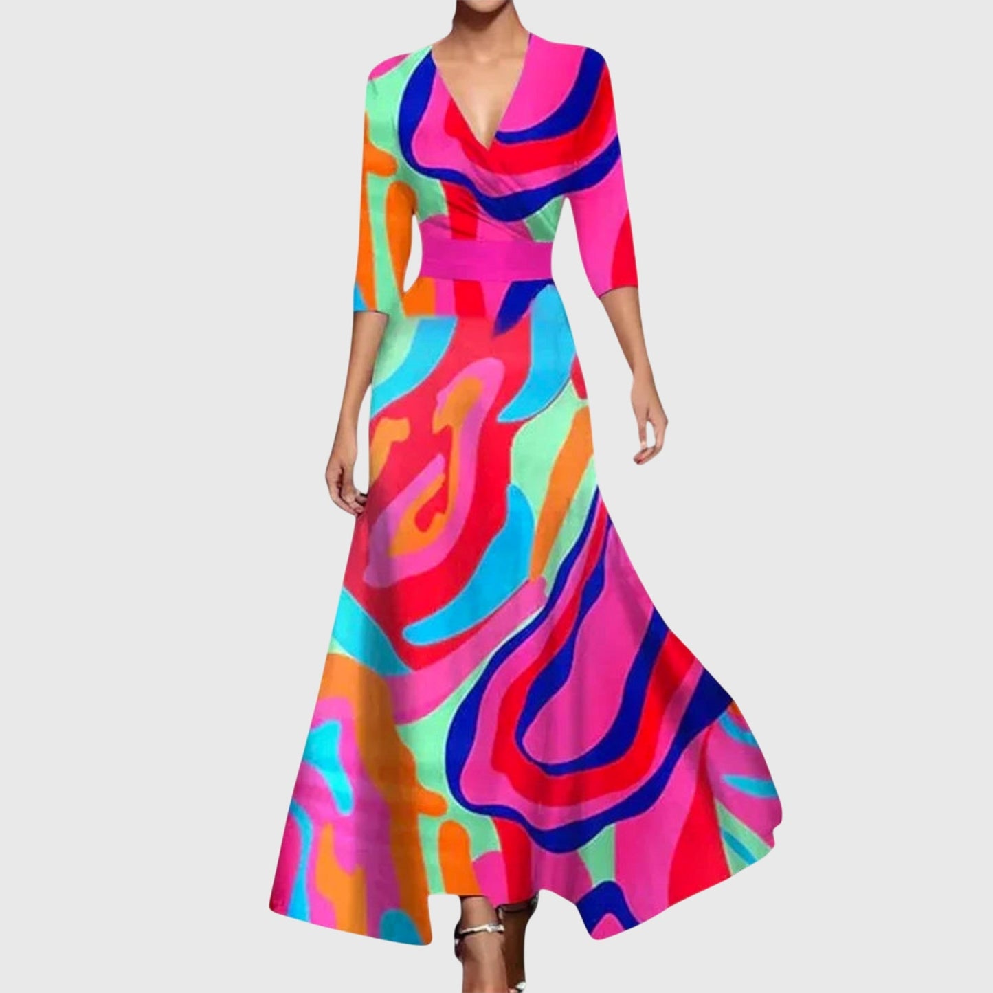 INGRID | Elegant maxikjole