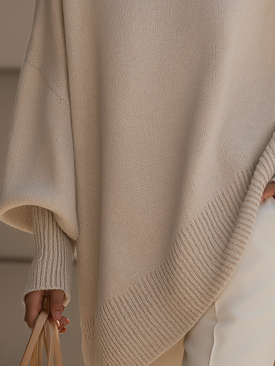 TOVE | Oversized strik i uldblanding