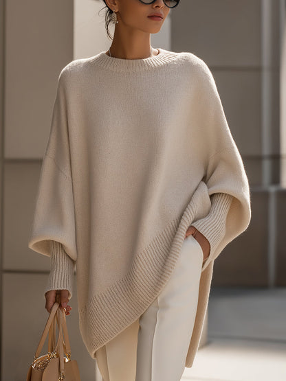 TOVE | Oversized strik i uldblanding
