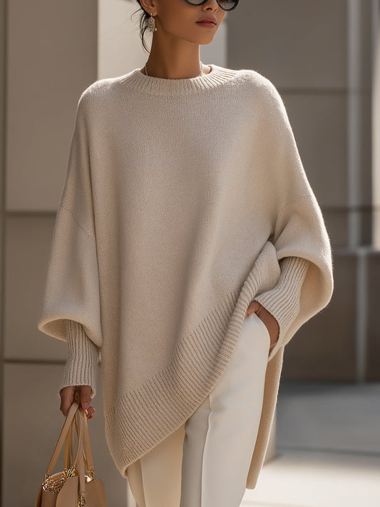 TOVE | Oversized strik i uldblanding