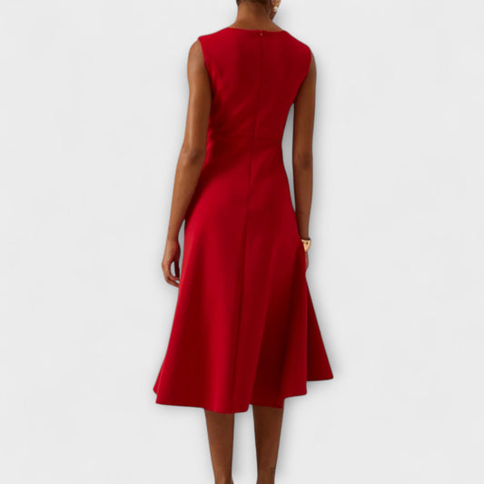 SOLVEJ | Asymmetrisk midikjole
