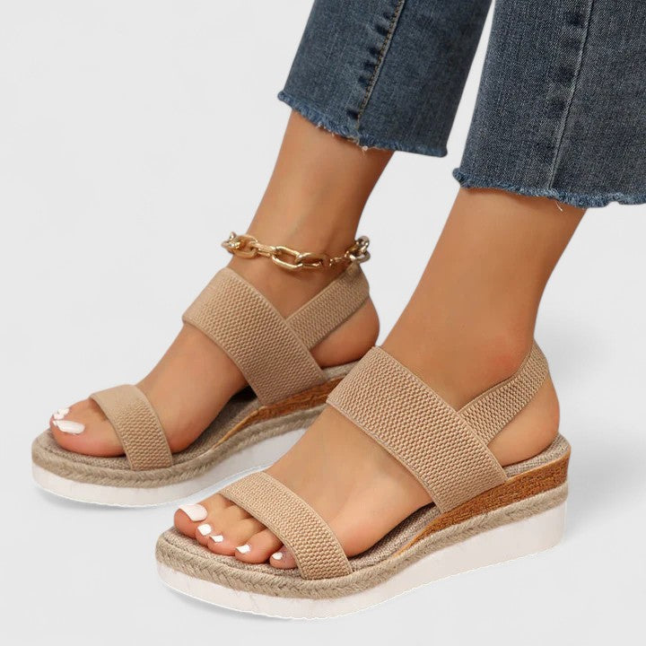BIRGITTE | Behagelig sandal med svangstøtte